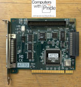 ATTO ExpressPCI PSC 50p 68p Ultra Wide Hard Disk Drive SCSI Controller PCI Card