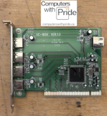 Nexxtech UC-160A VER:1.0 PCI USB 2.0 Card