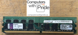 PC2-6400 (DDR2-800) 2GB Desktop Memory