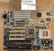 Asus P/I-P55T2P4 REV. 3.10 Socket 7 (PGA321) ISA PCI Baby AT Motherboard