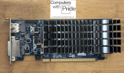 ASUS GeForce 210 1GB DDR3 PCI Express 2.0 x16 Low Profile Video Card