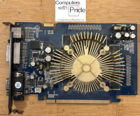 NVIDIA GeForce 8600 GT 512MB DDR2 PCIe Video Card - NO Cooling Fan