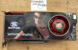 Sapphire Radeon HD 4870 512M GDDR5 PCIe Graphics Card