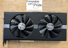 SAPPHIRE NITRO+ Radeon RX570 8GB GDDR5 PCIe Graphics Video Card HDMI DP DVI
